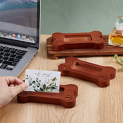 Aufbewahrungsbox für Visitenkarten aus Holz&nbsp;AJEW-WH0609-583-1