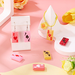 4 шт. окрашенные стеклянные бусины&nbsp;LAMP-TA0001-97