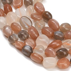Brins de perles naturelles multi-pierre de lune&nbsp;GG-CBAC61B-B03-01