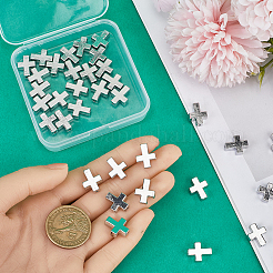 40 шт. бусины из сплава в тибетском стиле TIBEB-SP0001-12P