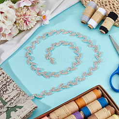 Стеклянные хрустальные цепочки со стразами FIND-WH0126-706S