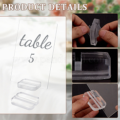 Настольная визитница из акрила DIY-WH0430-972A