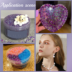 90 г съемные пластиковые бусины&nbsp;DIY-SC0028-25C