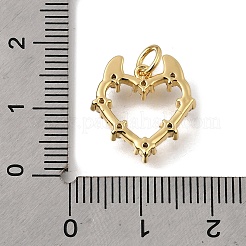 Латунные микро проложить кубического циркония подвески KK-U072-01A-G