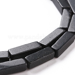 Sintetico pietra nera fili di perline&nbsp;G-G837-16