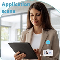 7 шт. акриловая катушка для значков&nbsp;AJEW-WH0270-957