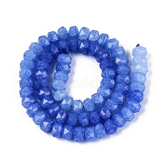 Stränge aus Imitations-Jade-Knisterglasperlen&nbsp;GLAA-N068-01A-A02