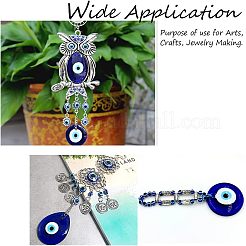 Ручной зла подвески бусины глаз&nbsp;LAMP-NB0001-15