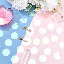 80 г переливающиеся подвески из ПВХ с пайетками/блестками&nbsp;KY-SC0002-49A