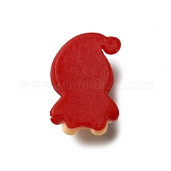 Cabochons en résine opaque sur le thème de Noël&nbsp;RESI-C023-01F