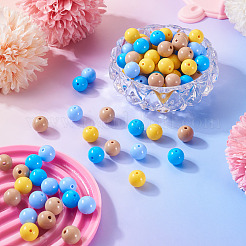 Непрозрачные акриловые бусины&nbsp;OACR-TAC0014-06J