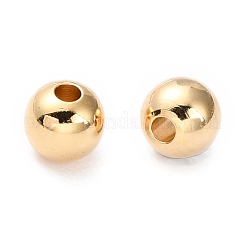 Латунные бусины X-KK-WH0063-05G-01