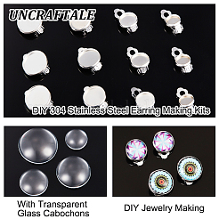 Fabrication de boucles d'oreilles DIY&nbsp;DIY-UN0001-29