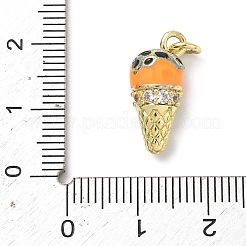 Латунные микро проложить кубического циркония подвески&nbsp;KK-H255-03G-02