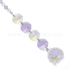 Стекло каплевидное окно висит ловцы солнца HJEW-JM04547