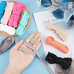 27 ярд двухцветной полиэстеровой эластичной ленты EC-GF0001-29