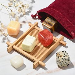 6 pz 6 perline di pietre preziose naturali e sintetiche&nbsp;G-FS0001-93