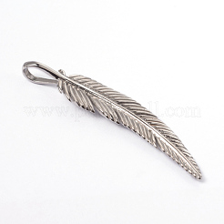 Большие подвески из хирургической нержавеющей стали 316 STAS-L184-074