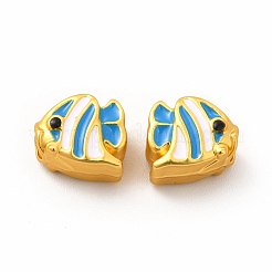 Рейка покрытие сплава эмалевые бусины PALLOY-A001-21MG