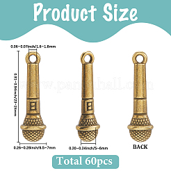 Подвески из цинкового сплава в тибетском стиле FIND-SC0016-31AB