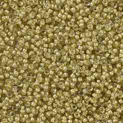 MIYUKIラウンドロカイユビーズ  日本製シードビーズ  （rr2250)  15/0  1.5mm  穴：0.7mm  約27777個/50g&nbsp;SEED-X0056-RR2250