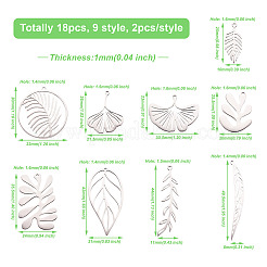 18 шт. 9 подвески из нержавеющей стали 201 STAS-PJ0001-25