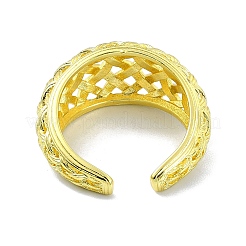 Латунные открытые кольца манжеты&nbsp;RJEW-B051-24G