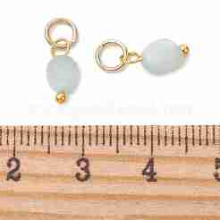 Messing Glas Anhänger / charms&nbsp;PALLOY-JF05889