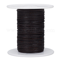 Cordoncino Di Cuoio Piatto 5m X 5mm - Vera Pelle Per Braccialetti, Collane, Fai Da Te - Foto 10