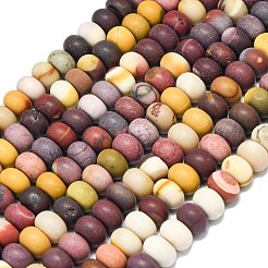 Природные mookaite бисер нитей G-P575-A11-8x5mm