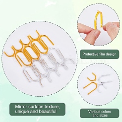 32шт 4 стили прозрачных акриловых люстровых компонентов DIY-CA0004-75