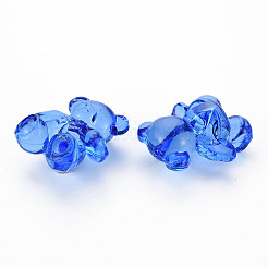 Прозрачные акриловые бусины X-MACR-S373-71-B03