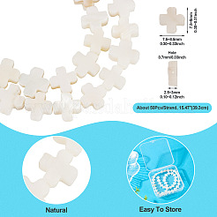 1 нить бусины из натуральных пресноводных ракушек&nbsp;SSHEL-TA0001-19