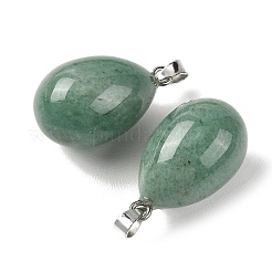 Pendentifs en aventurine vert naturel&nbsp;GG-K002-08A-16