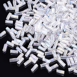 Стеклянные бусины SEED-S018-04A