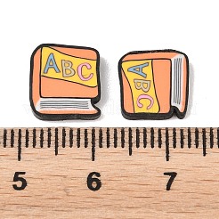 Handgefertigte Cabochons aus Polymerclay für den Schulanfang&nbsp;CLAY-A007-11A