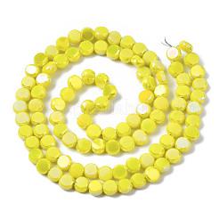 Стеклянные бусины с гальваническим покрытием &nbsp;EGLA-Q125-002-A04