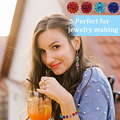 96 шт. 8 вида бусин в виде диско-шара&nbsp;RB-GA0001-03