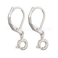 Латунная фурнитура Leverback для серег EJEW-JE06573-02