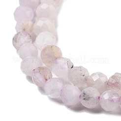 Нити бусин из натурального лавандового аметиста G-RM250104-B3