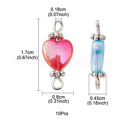 Прозрачные акриловые подвески-коннекторы&nbsp;PALLOY-YW0001-53