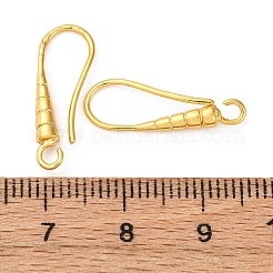 Латунные крючки для сережек&nbsp;KK-D378-03G