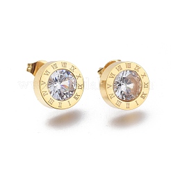 Комплекты украшений из нержавеющей стали 304 со стразами SJEW-M097-04G