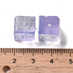Perle di vetro trasparente&nbsp;GLAA-D025-02F