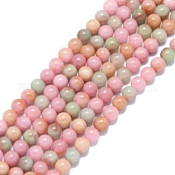 Натуральный Malaysia нефритовые бусы пряди&nbsp;G-B165-C06-6mm