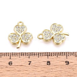 Подвески из сплава и хрусталя со стразами&nbsp;PALLOY-T095-05KCG