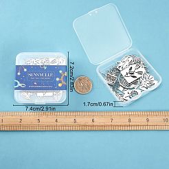 20 pendentif en acier inoxydable de style 201&nbsp;STAS-SC0003-11