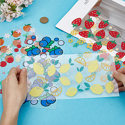 6 лист 6 стилей термопленки для переноса изображения DIY-GF0008-67