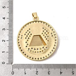 Ottone micro spianare pendenti zirconi&nbsp;KK-H267-085G