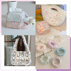 2 рулон 2 видов шерстяного шнура&nbsp;OCOR-CY0002-50B